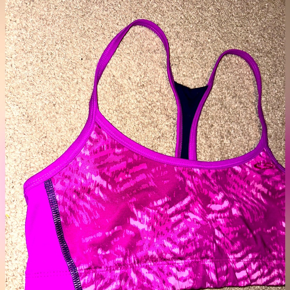 Beautiful reversible sports bra